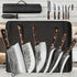 Messer Set 7-teilig | Muster-Set mit Ausbeinmesser & Allzweckklingen ergonomischer Griff